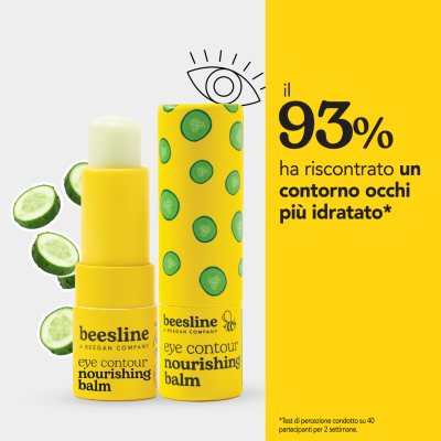 eye balm balsamo contorno occhi miele e cetriolo Beesline