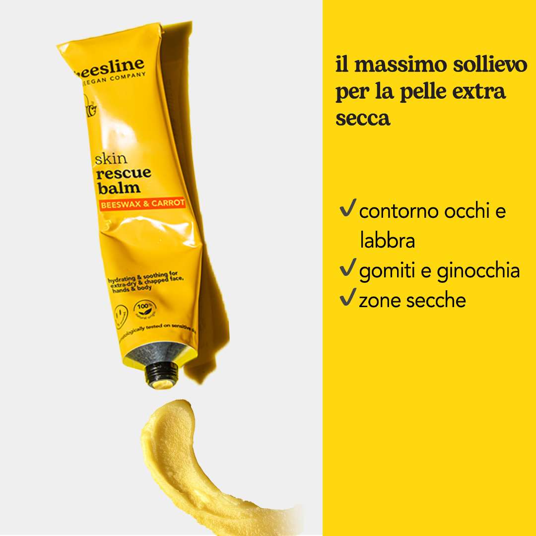 skin rescue balm thumbnail Jul24 ecomm-IT-01 Balsamo Riparatore della Pelle (Cera d'Api e Carota) - immagine 1